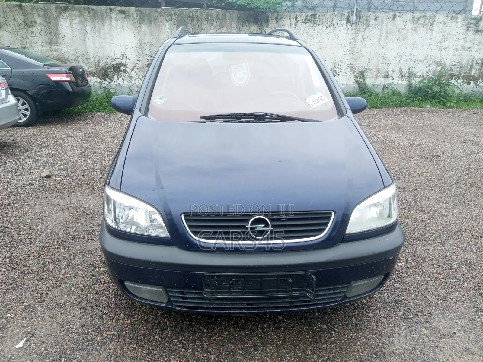 Opel Zafira 2001 Blue