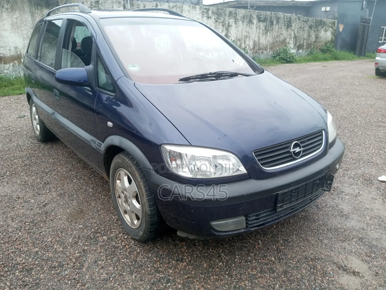 Opel Zafira 2001 Blue