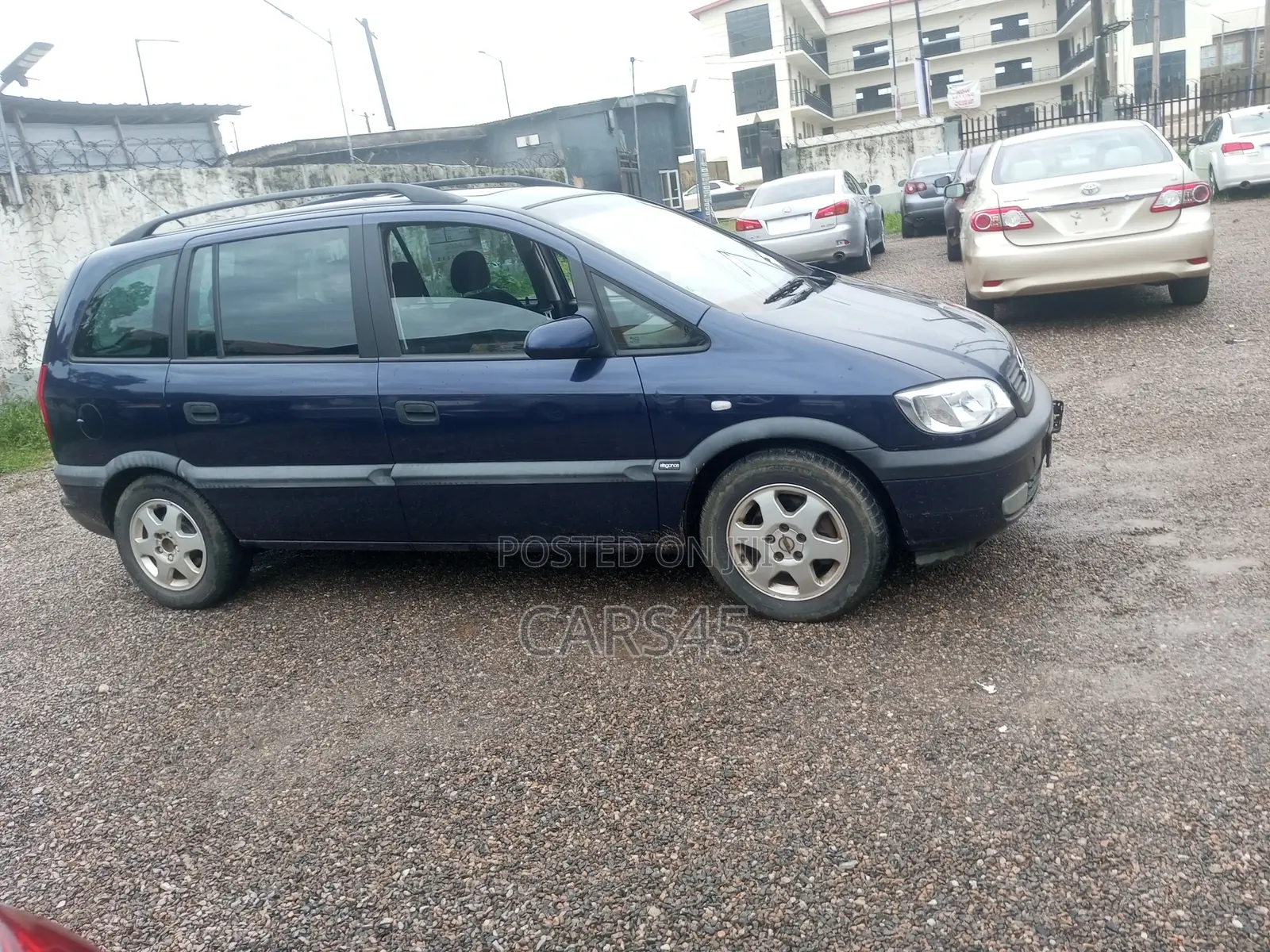 Opel Zafira 2001 Blue