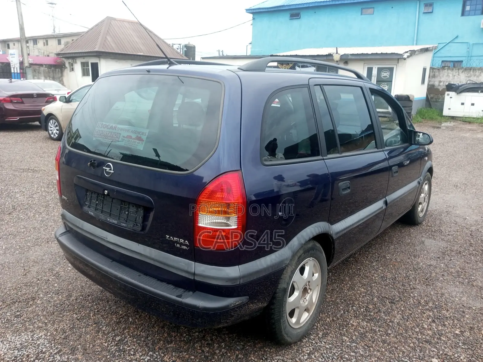 Opel Zafira 2001 Blue