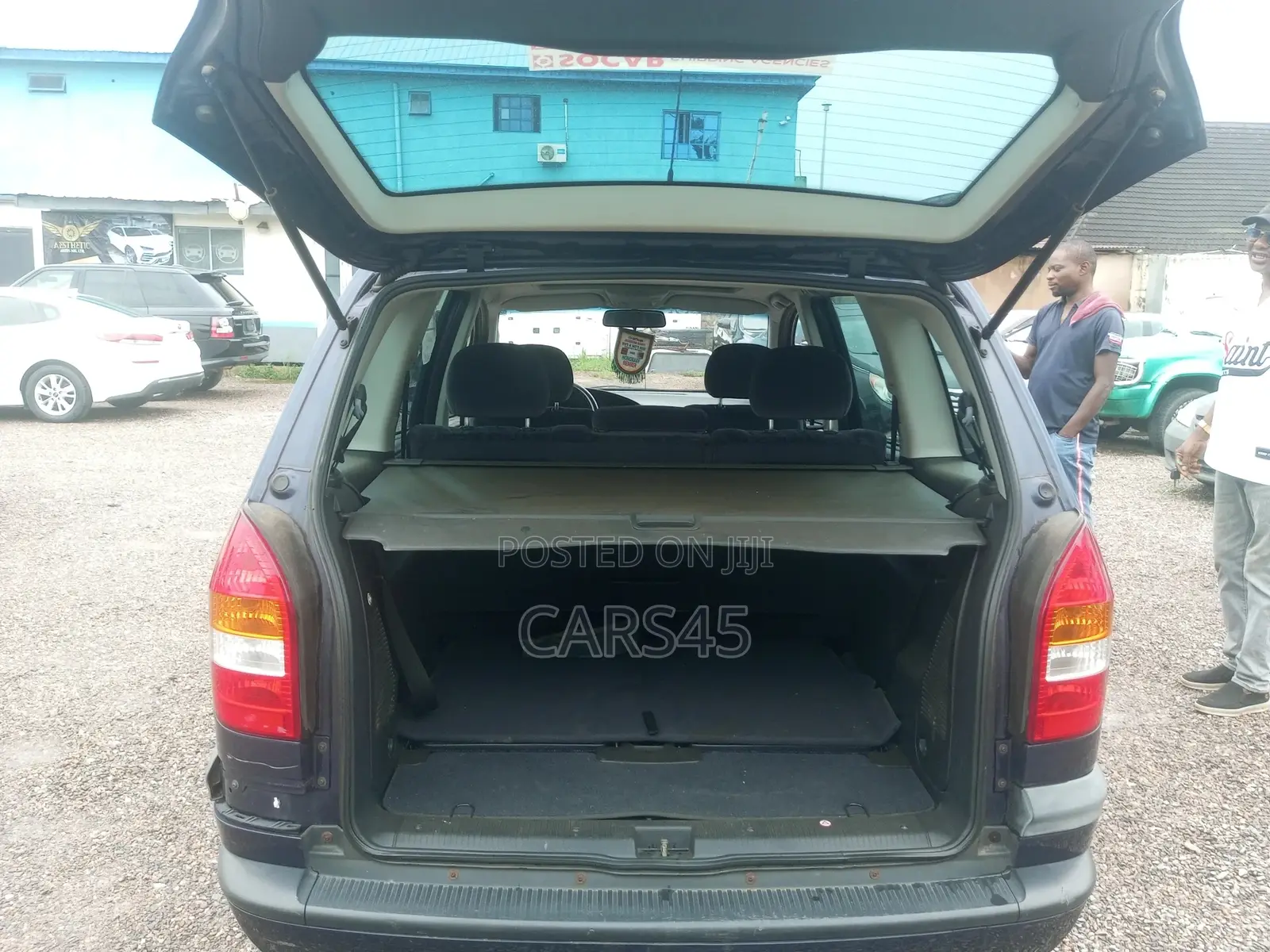 Opel Zafira 2001 Blue