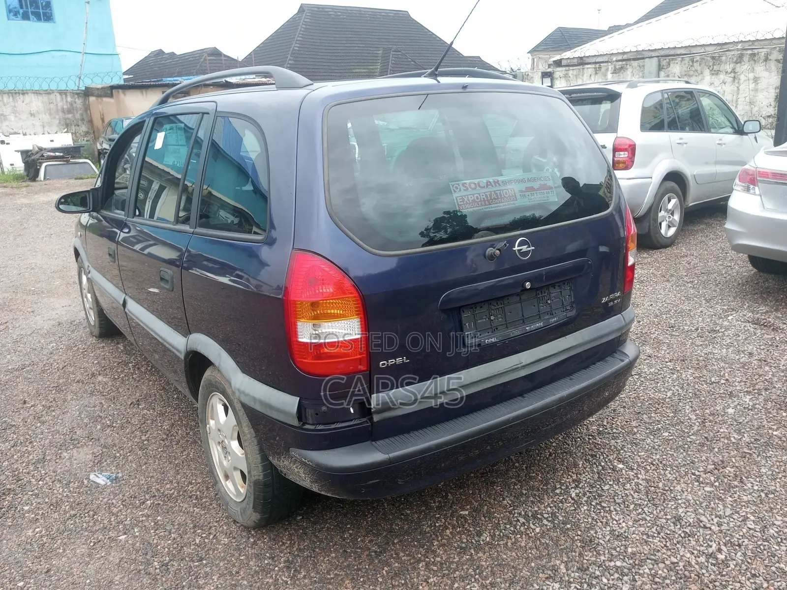 Opel Zafira 2001 Blue