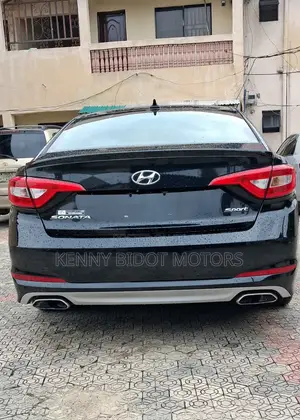 Hyundai Sonata Sport 4dr Sedan (2.4L 4cyl 6A) 2015 Black