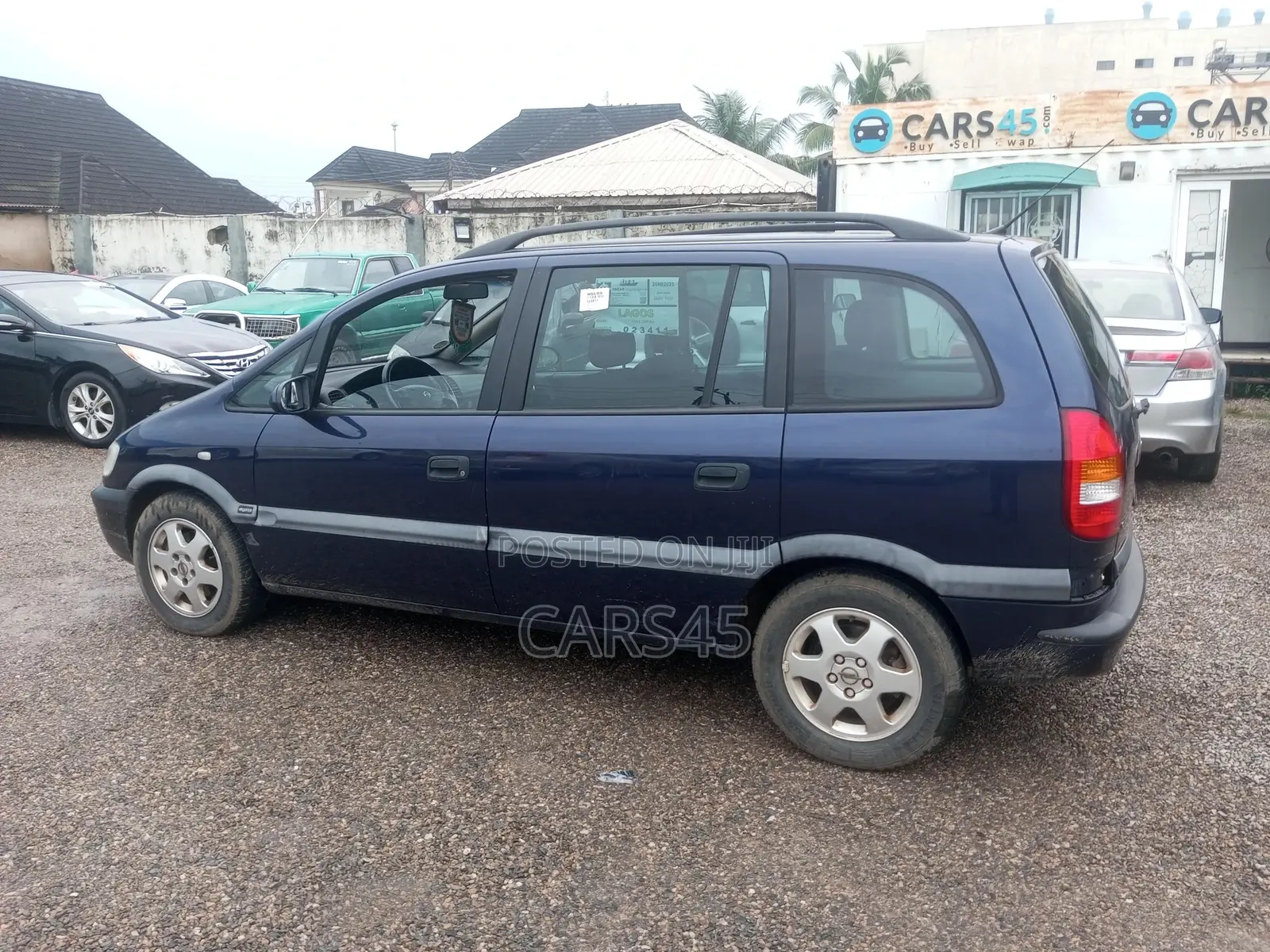 Opel Zafira 2001 Blue