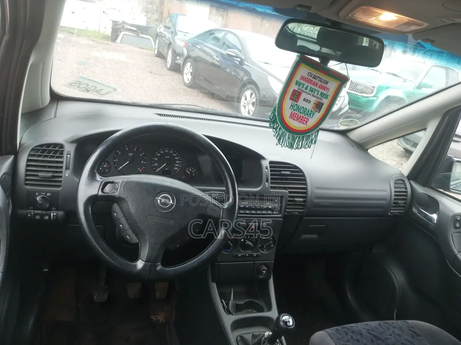 Opel Zafira 2001 Blue