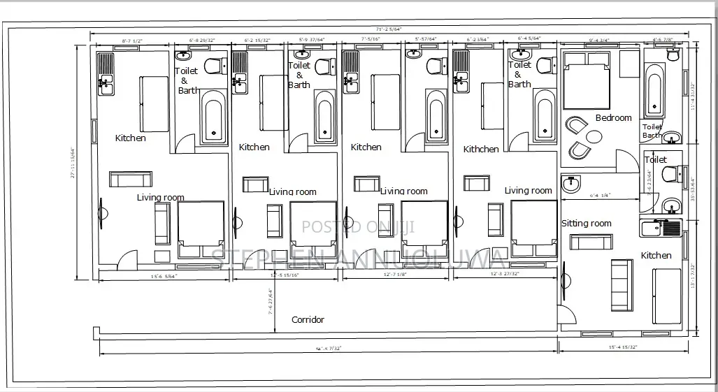 Draw Professional Construction Floor Plan and Turn Into 3d Design