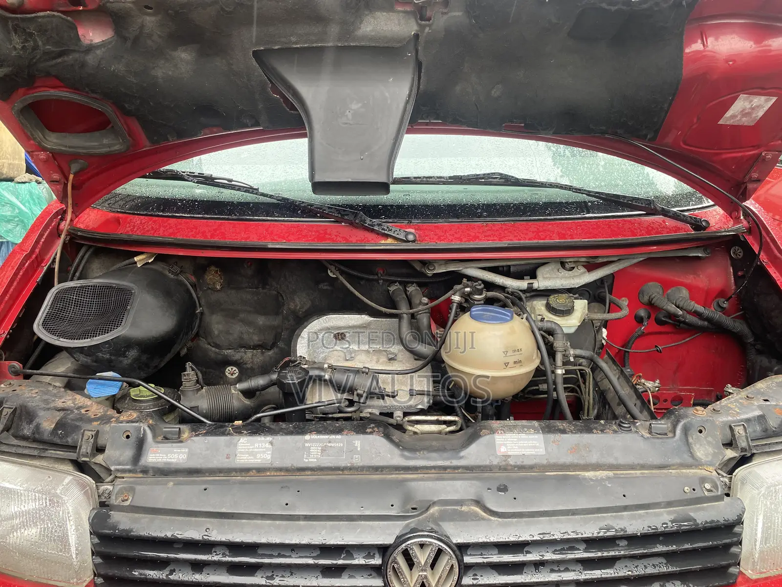 Volkswagen Transporter 2001 Red