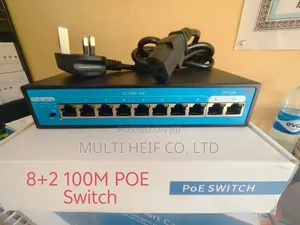 Cf Fiberlink Poe Switch 8+2port 10-100mbps