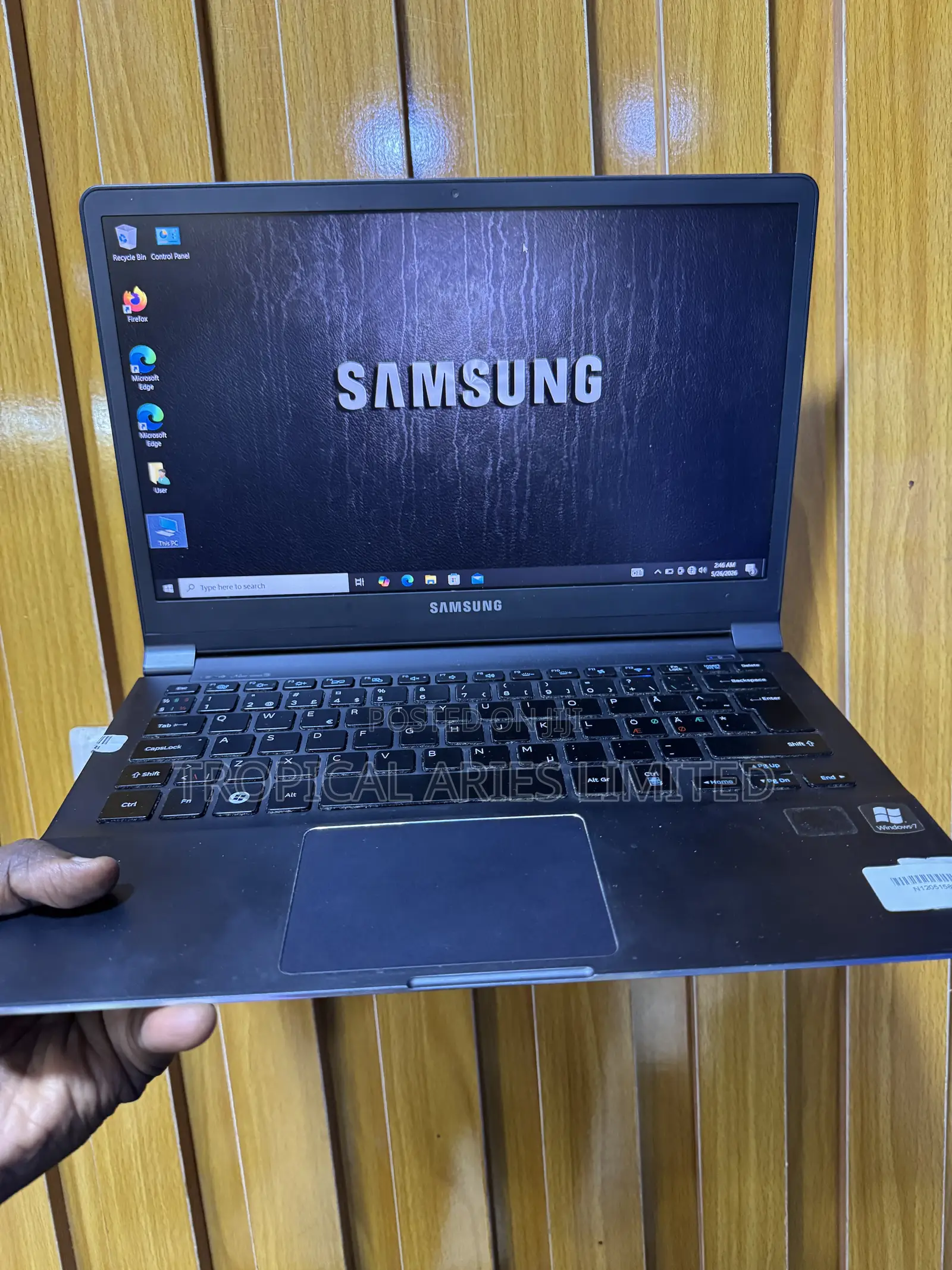 Laptop Samsung 4GB Intel Core i7 SSD 128GB