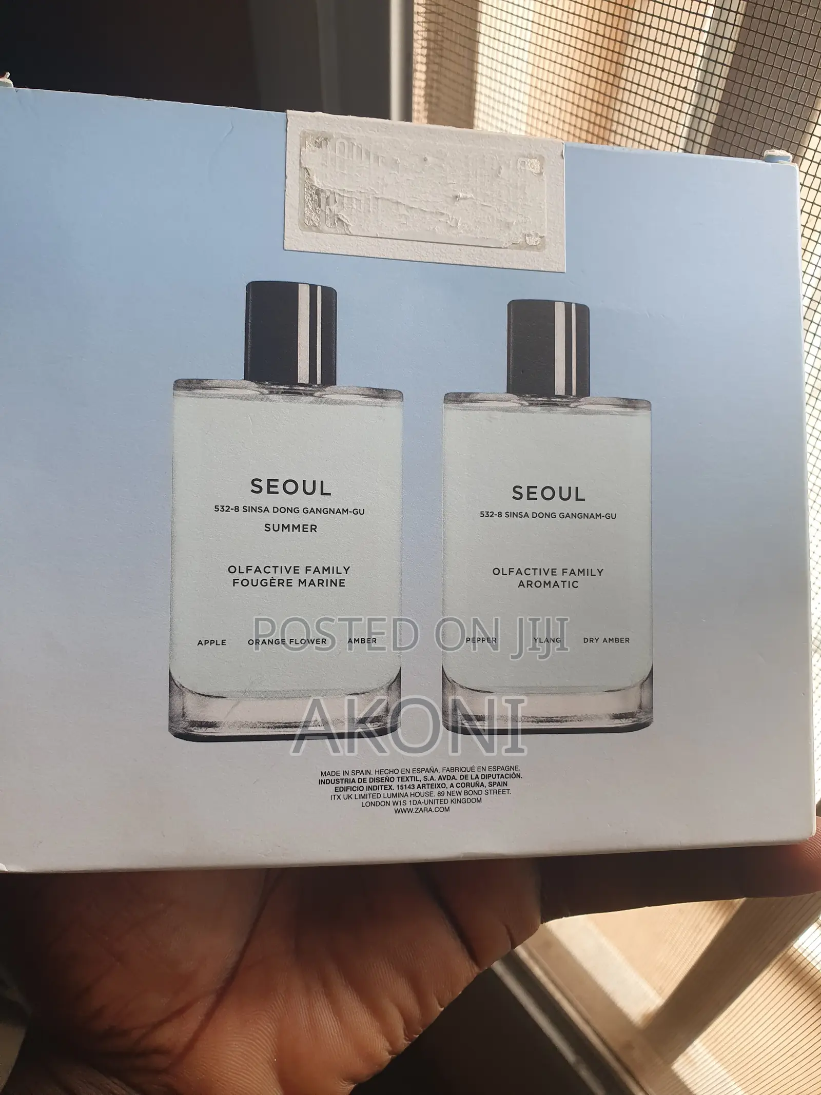 Zara Perfume Original 2 in 1