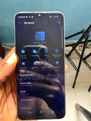 Tecno Spark 8 64 GB Blue