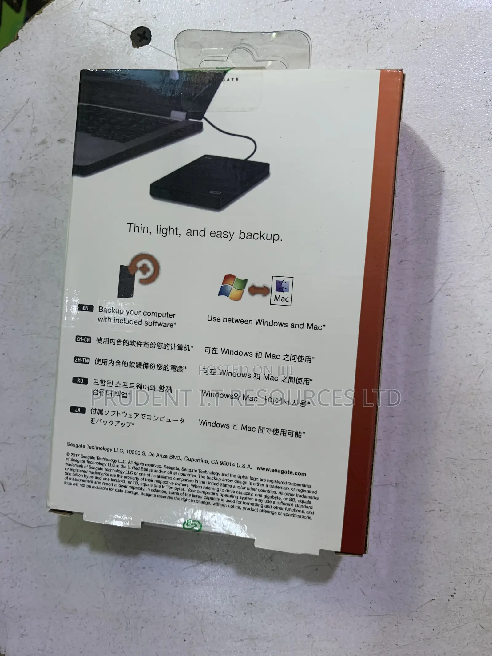 Seagate Backup Plus Slim 500gb