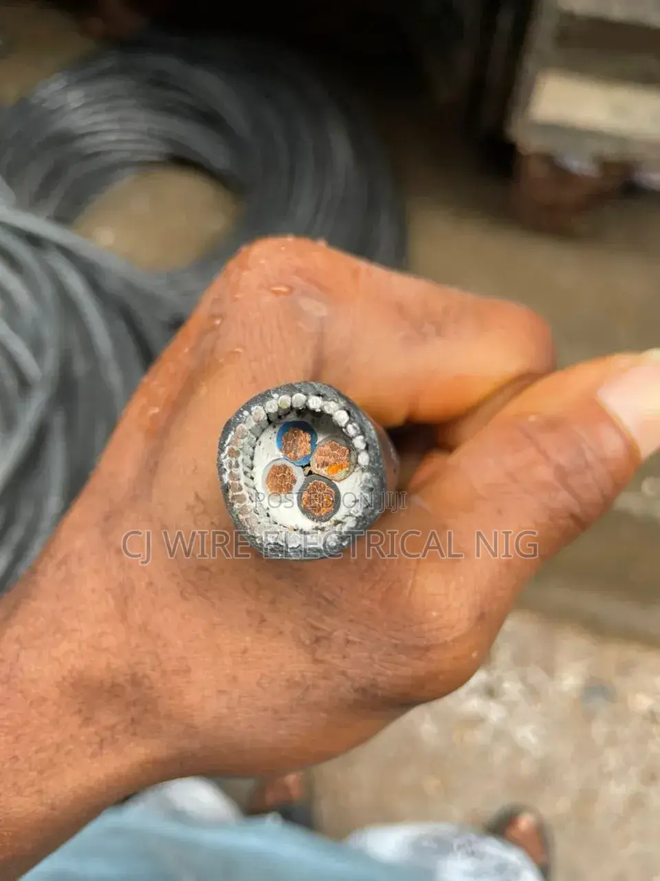 6mm 4core Armoured Cable Pure Copper