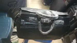 Genuine Leather Duffel Travel Bag
