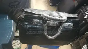 Genuine Leather Duffel Travel Bag