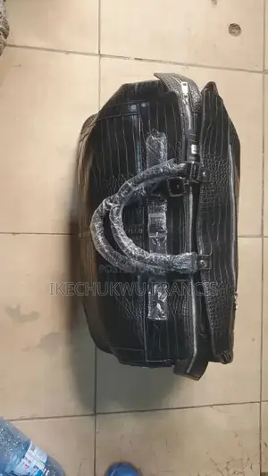 Genuine Leather Duffel Travel Bag