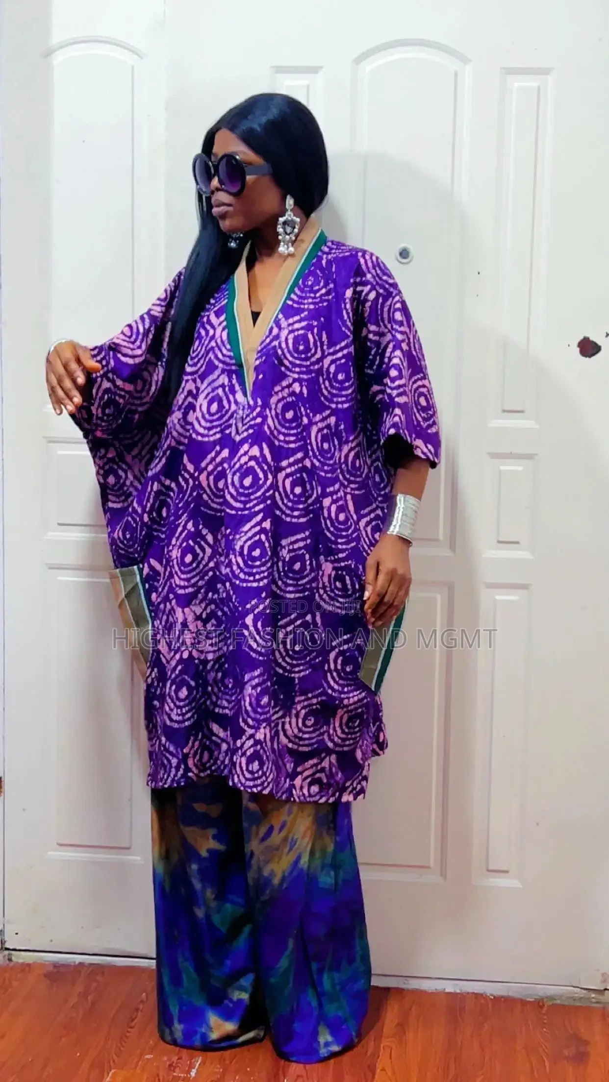 Two-Piece Long Top and Trouser - Style 977