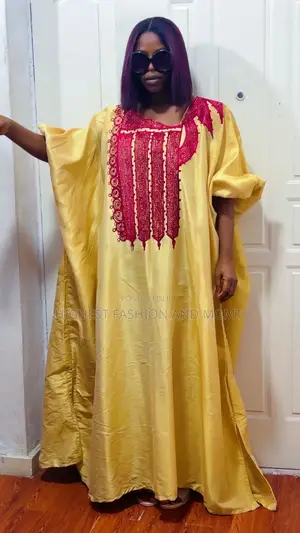 Big Classy Gown With Embroidery - Style 382