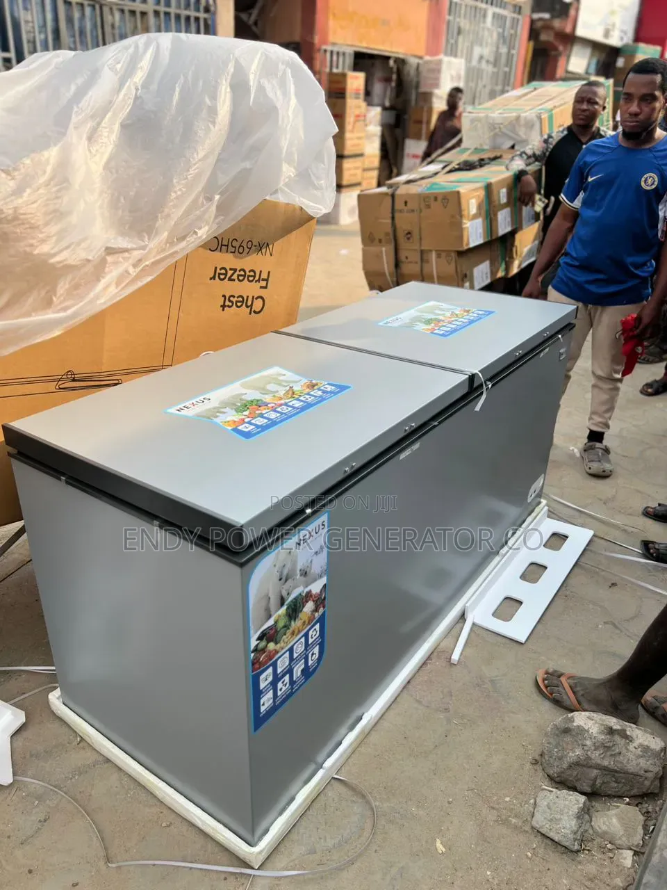 600 Liters Nexus Double Door Freezer