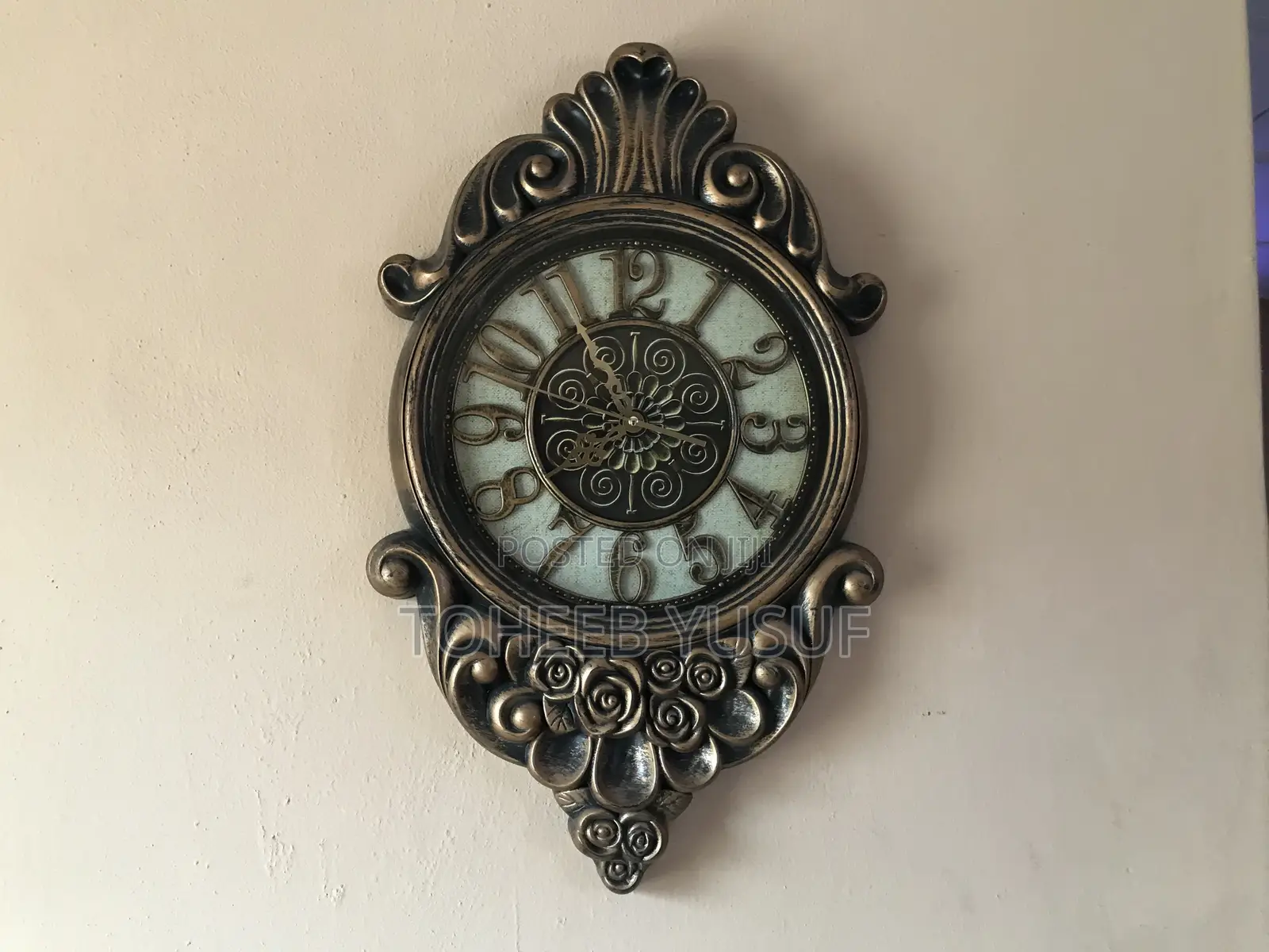 Small Vintage Wall Clock