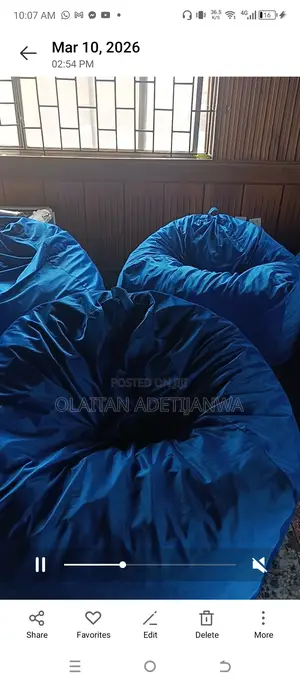 Comfy Adjustable Beanbag Lounger Sofa With Removable Cover