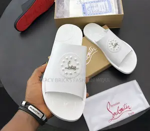 New Christian Louboutinslippers; Now Available in Store