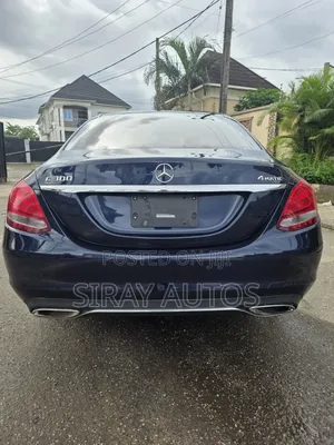 Mercedes-Benz C300 Luxury 4dr AWD 4Matic Sedan (2.0L 4cyl 7A) 2015 Blue