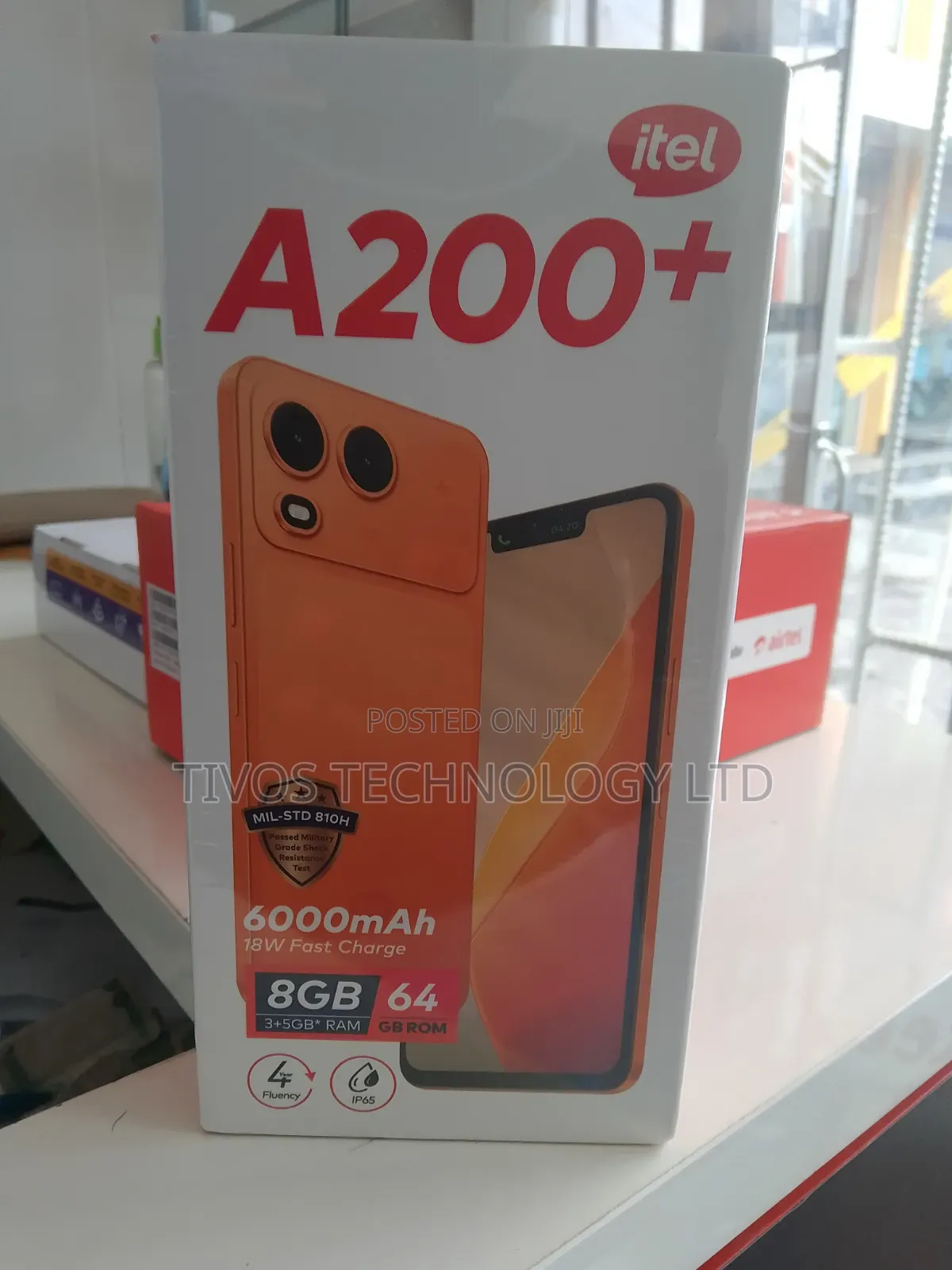 New Itel A200+ 64 GB Blue
