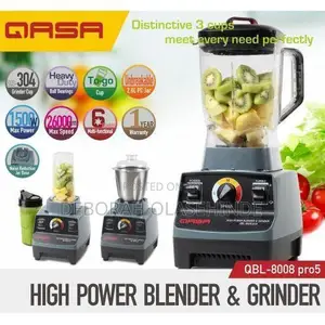 Qasa High Power Blender Grinder — QBL-8008 Pro5