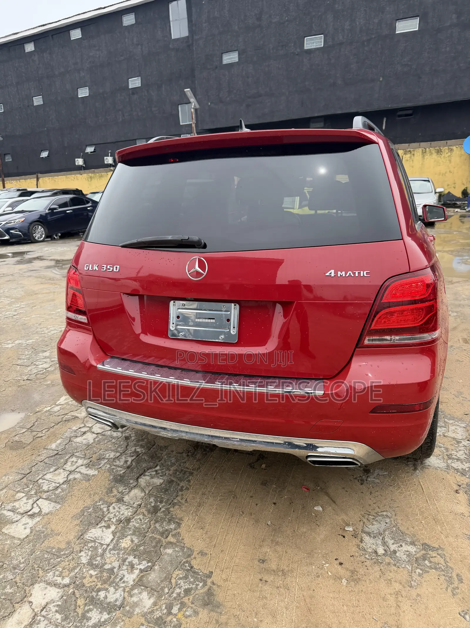 Mercedes-Benz GLK-Class 2013 Red