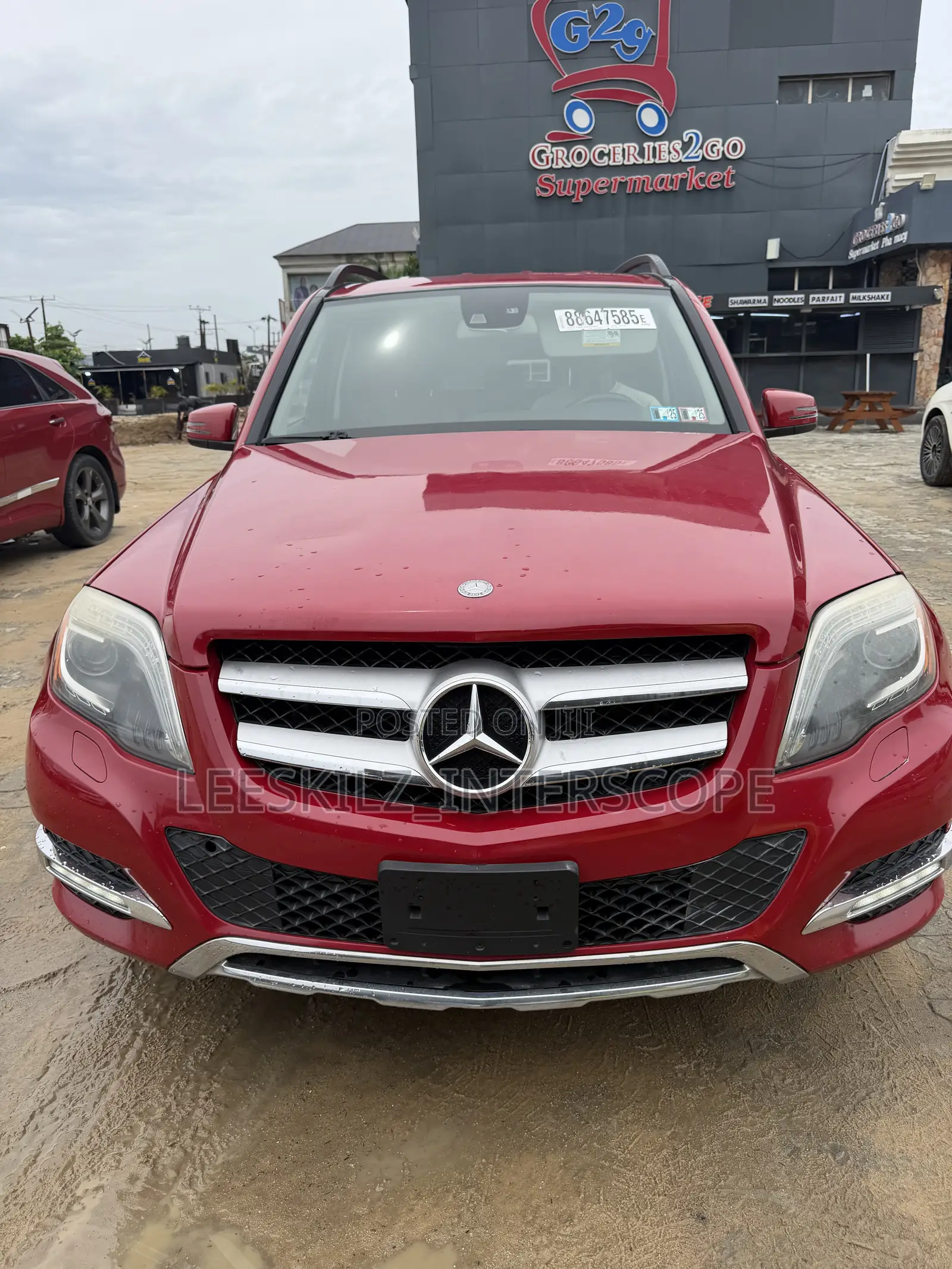 Mercedes-Benz GLK-Class 2013 Red