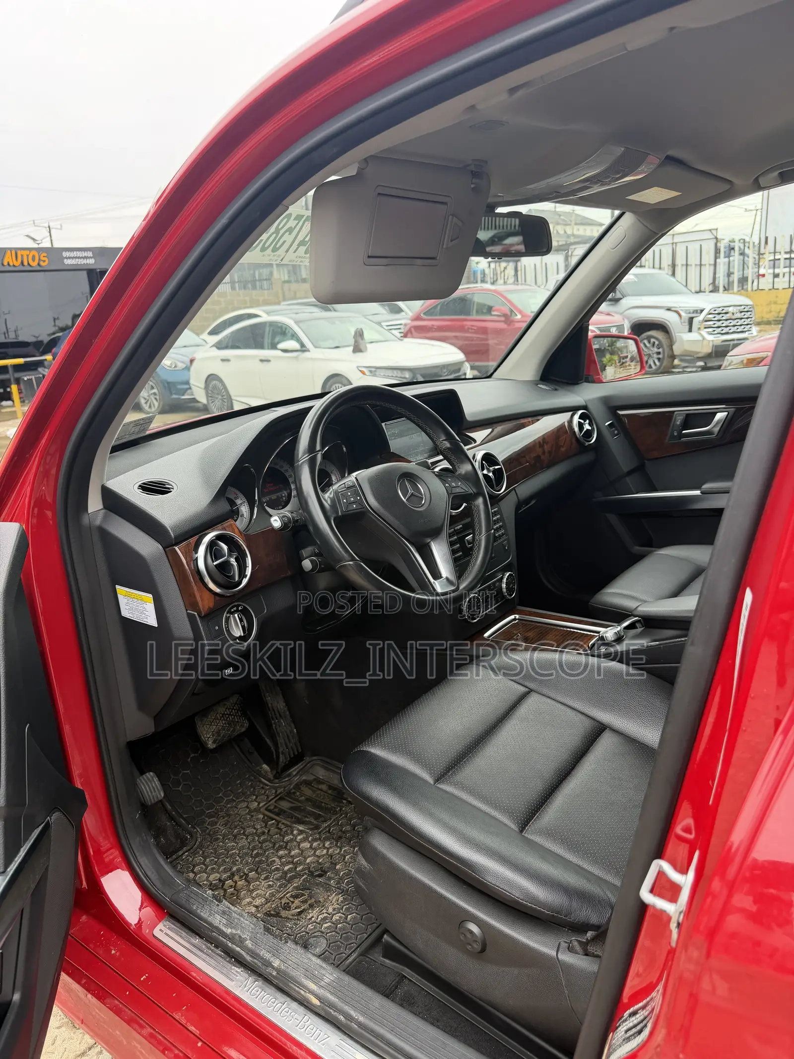 Mercedes-Benz GLK-Class 2013 Red