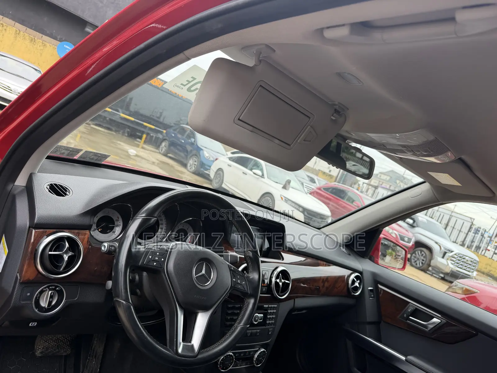 Mercedes-Benz GLK-Class 2013 Red