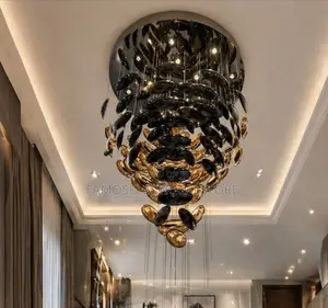 110 Egg Glass Dropping Chandelier