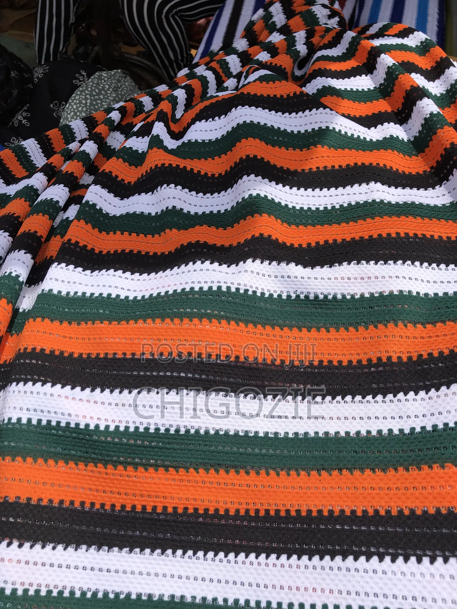 Fabrics Stripe Window Net