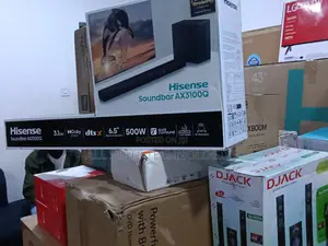 Cinematic Audio Hisense 500w Soundbar