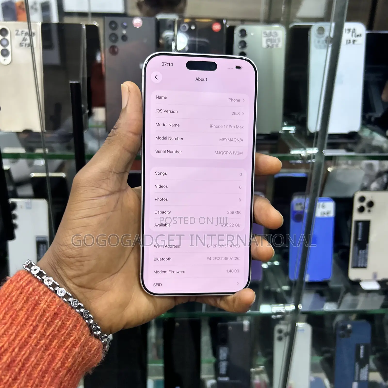 Apple iPhone 17 Pro Max 256 GB Silver