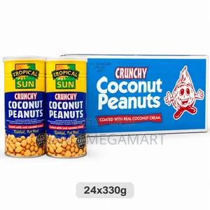 Tropical Sun Crunchy Coconut Peanuts 24x330g