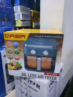 Qasa 6l Oil Less Air Fryer Qfy-660 – Healthy Digital Air Fryer