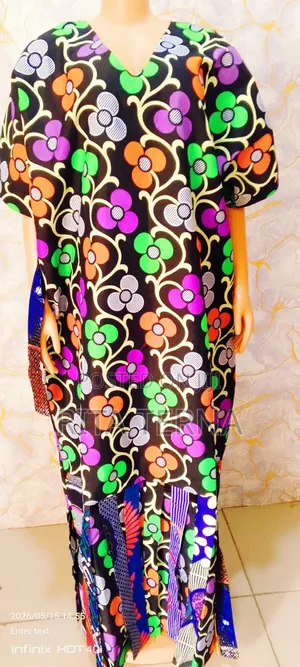 Ankara Long Gown