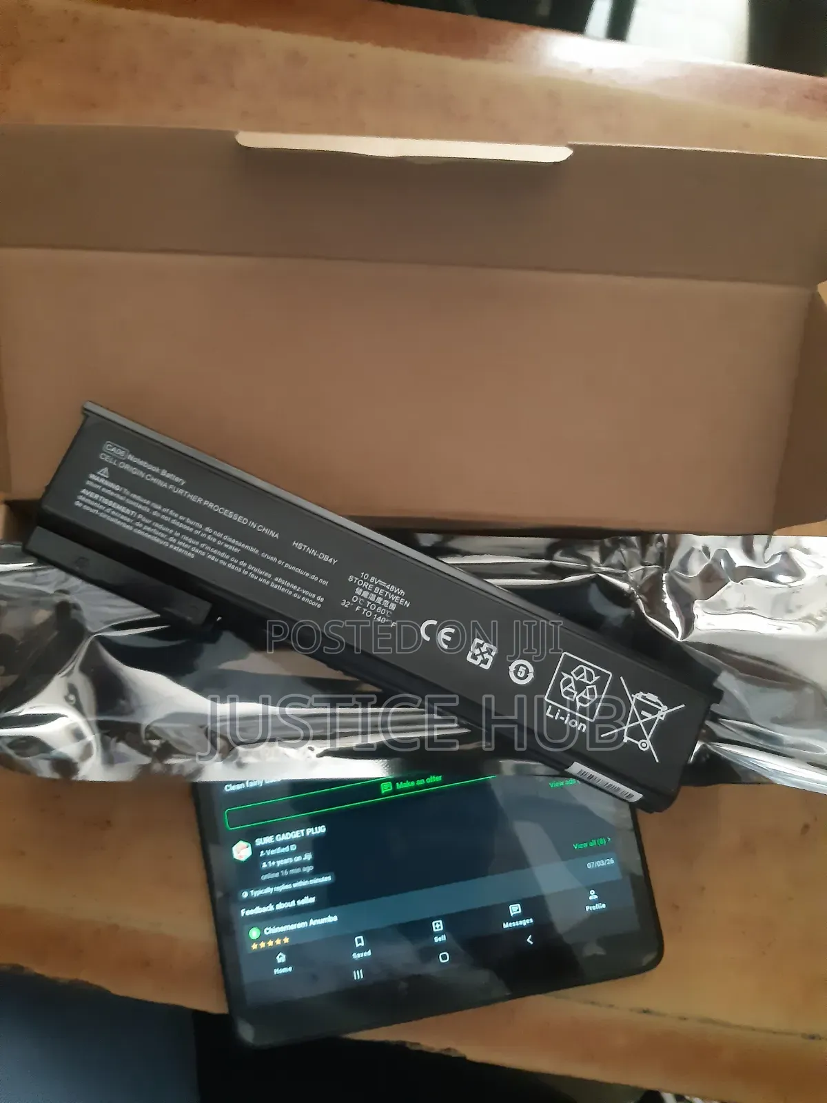 Hp Probook 640-G1 Ca06 Battery