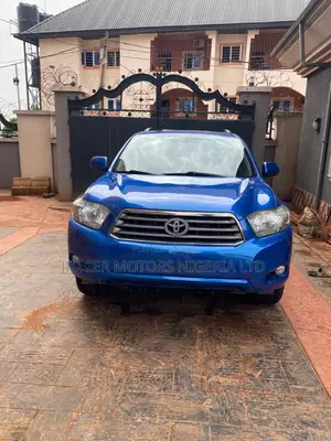 Toyota Highlander 2008 Blue