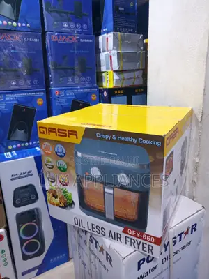 Qasa Qfy-660 6l Air Fryer With Rapid Hot Air Technology