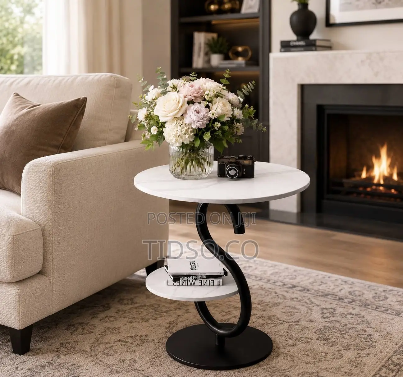 S-Shaped Coffee Table