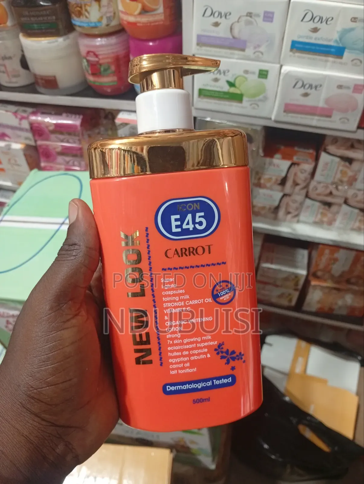 E45 Carrot Lotion