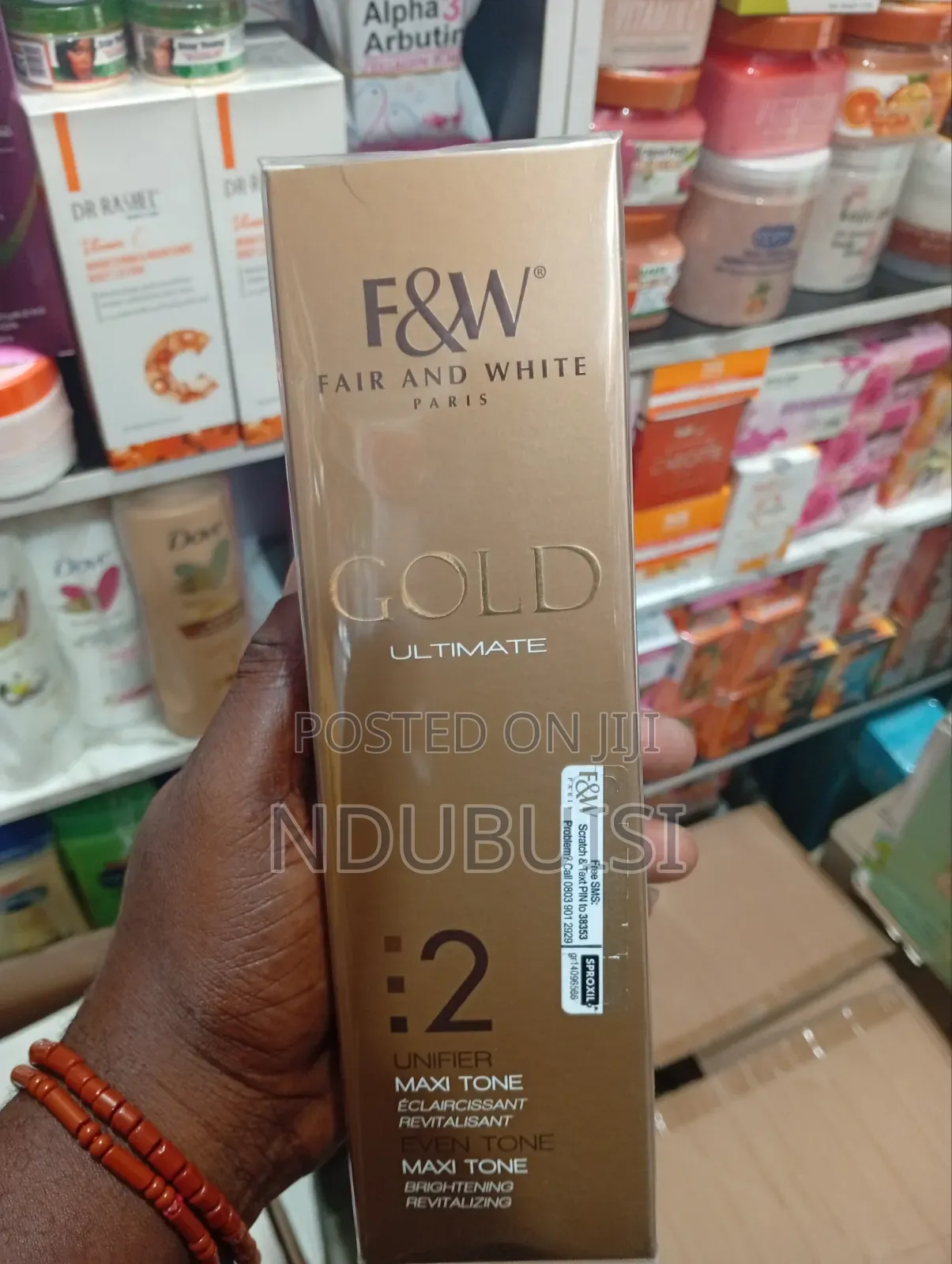 Fair and White Gold