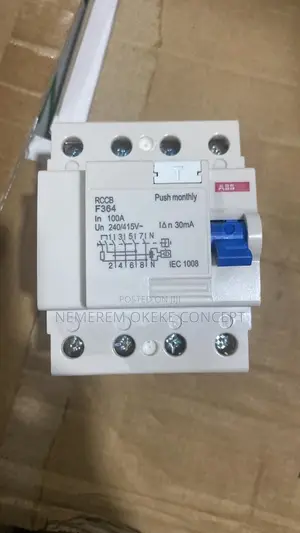 Original a Bb 100a Elcb Breaker – Reliable Earth Leakage Protection