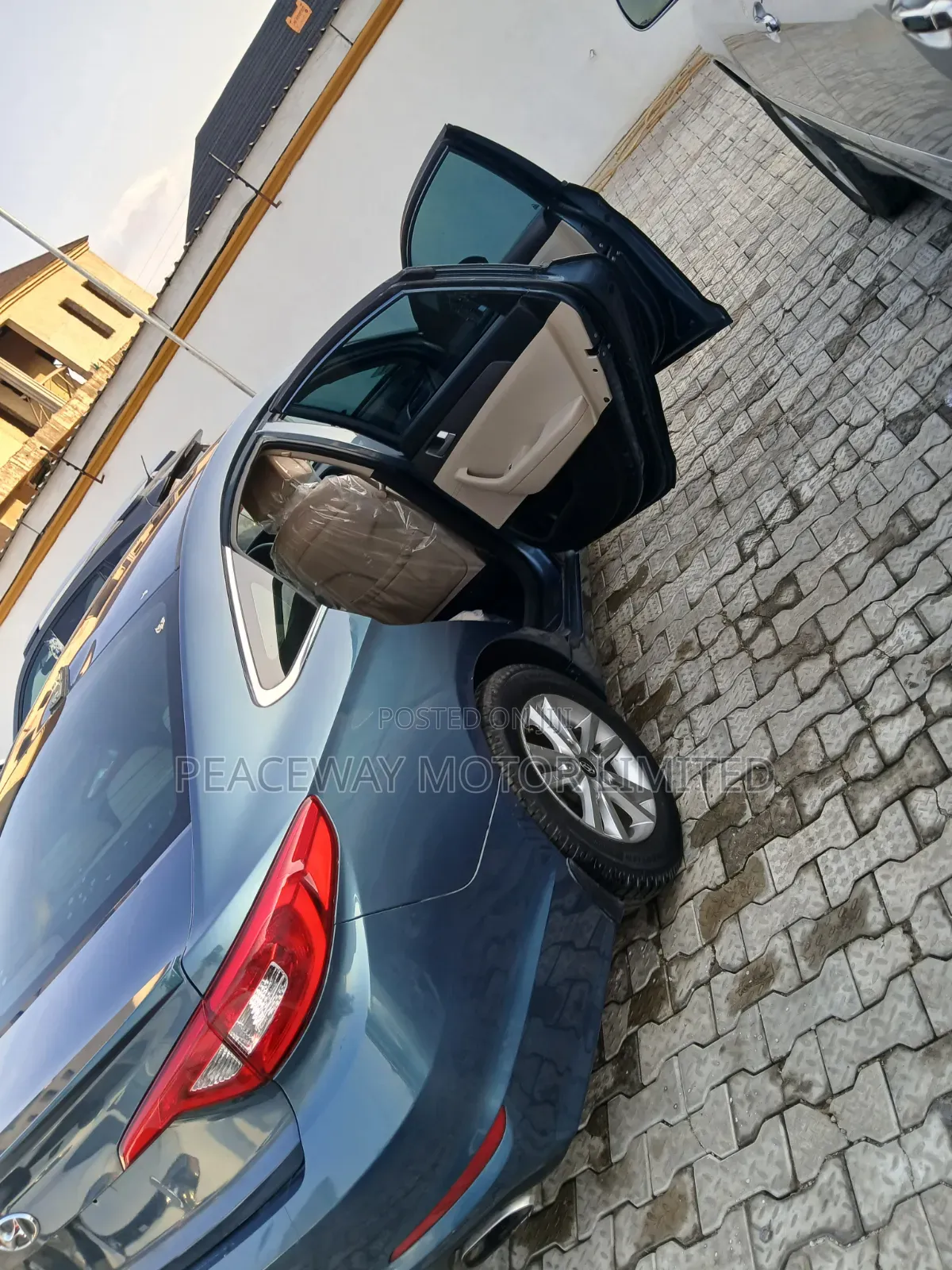 Hyundai Sonata 2016 Blue