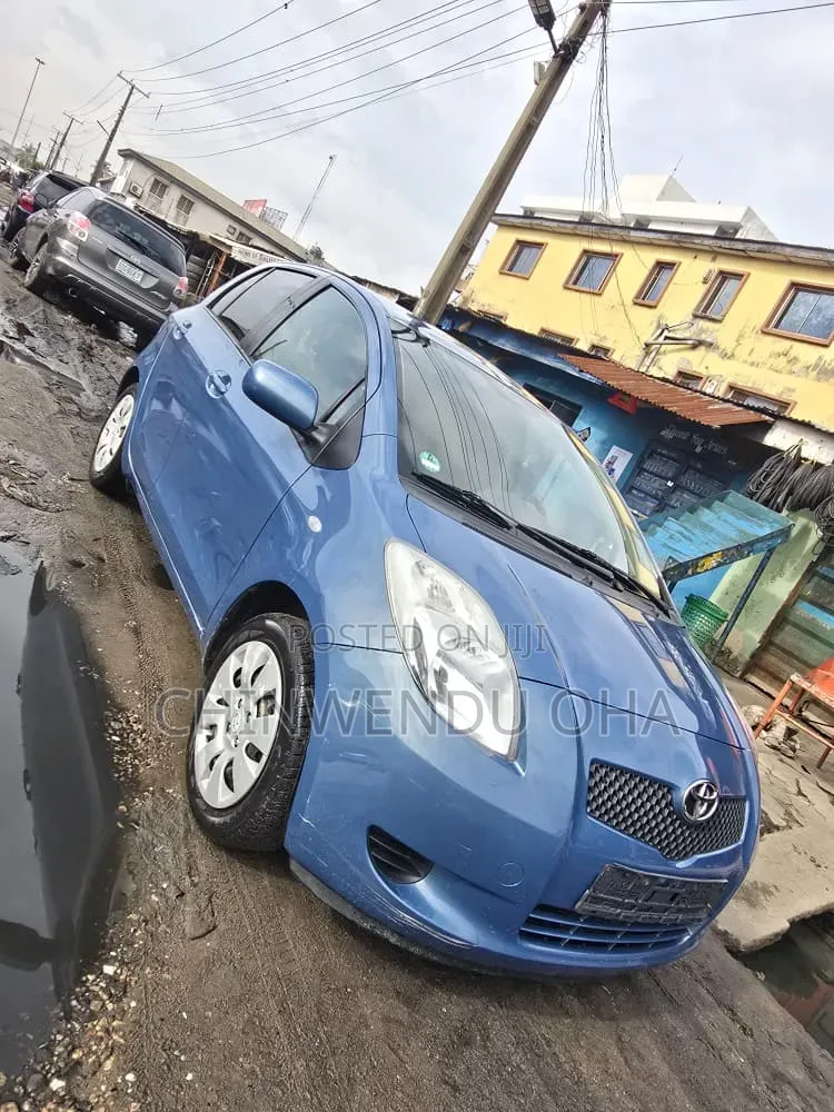 Toyota Yaris 2008 Blue