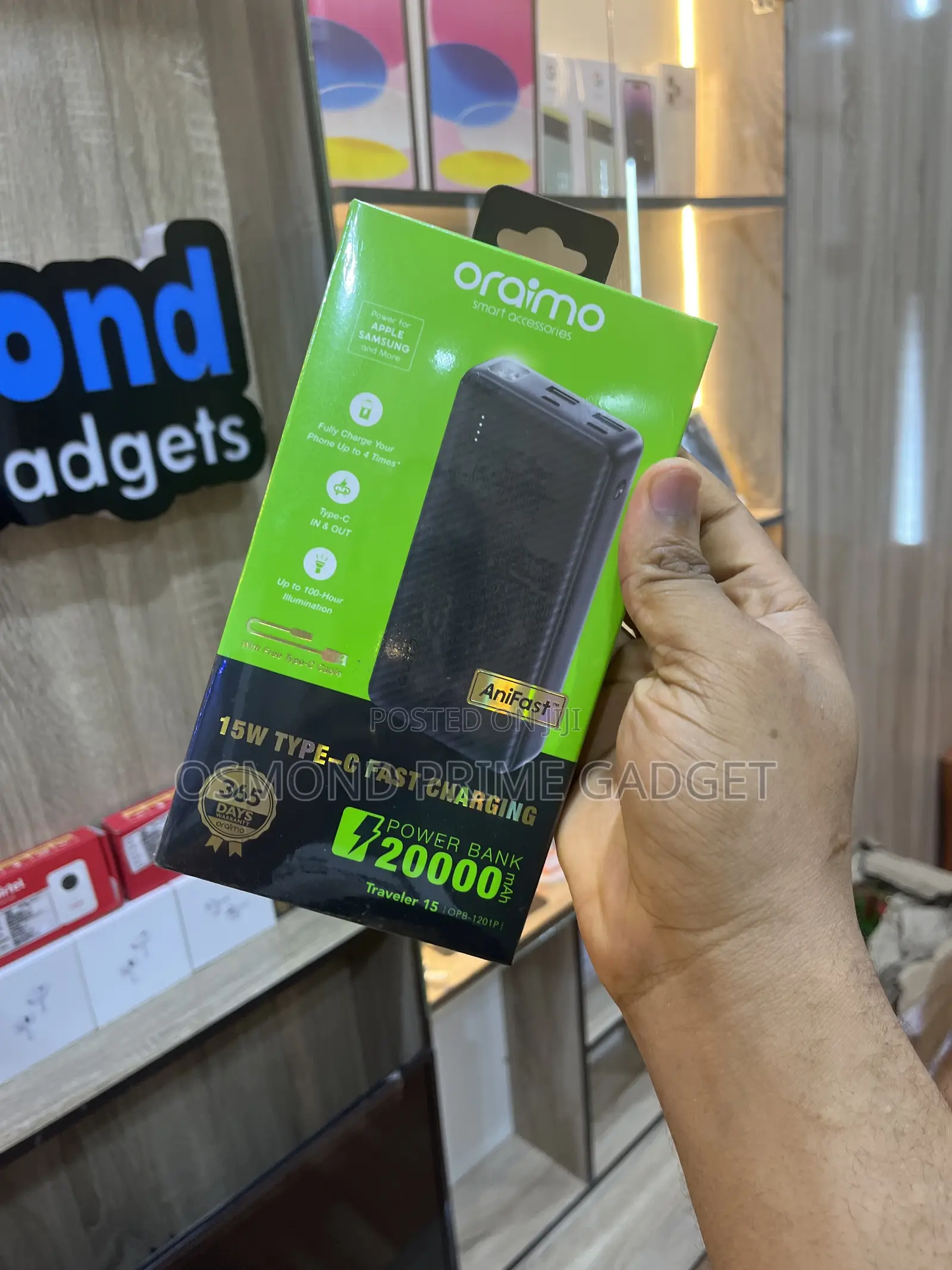 Oraimo Power Bank